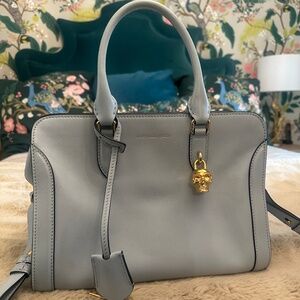 LIKE NEW Alexander McQueen Light Blue Purse